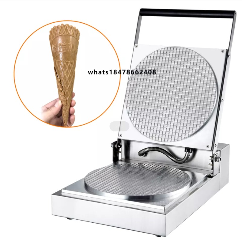 Waffle Maker Commercial - Meistverkaufte Eiswaffel-Herstellungsmaschine Kommerzieller Waffelkegel-Roller