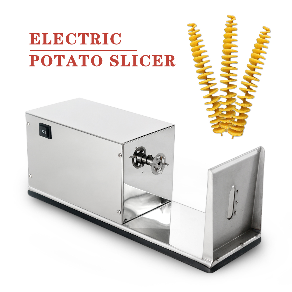 Commercial Kitchen Outlets - Elektrische Kartoffelturmmaschine aus Edelstahl, kommerzielle Küchenausrüstung
