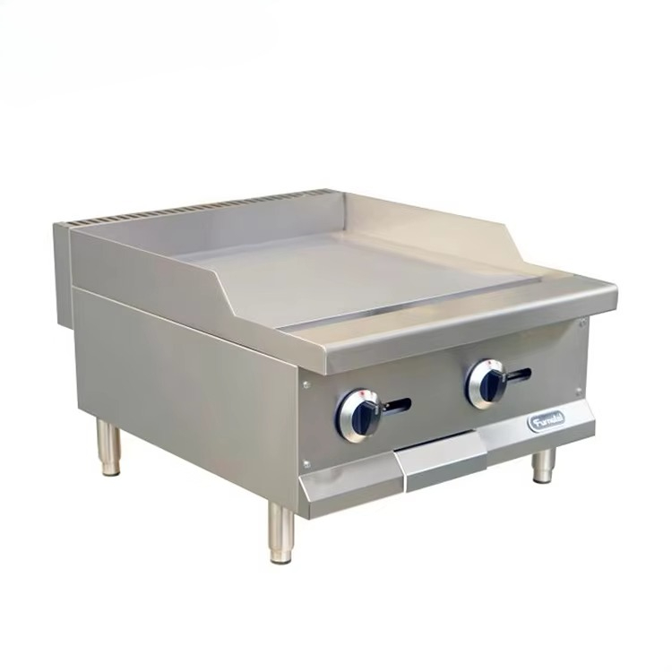 Commercial Kitchen Griddle - 24'' flache Grillplatte Gas Hamburger kommerzielle