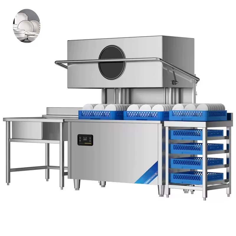 Commercial Kitchen - Maßgefertigte Schnellzyklus-Gewerbliche Haubenspülmaschine, Industrielle Automatische Geschirrspülmaschine