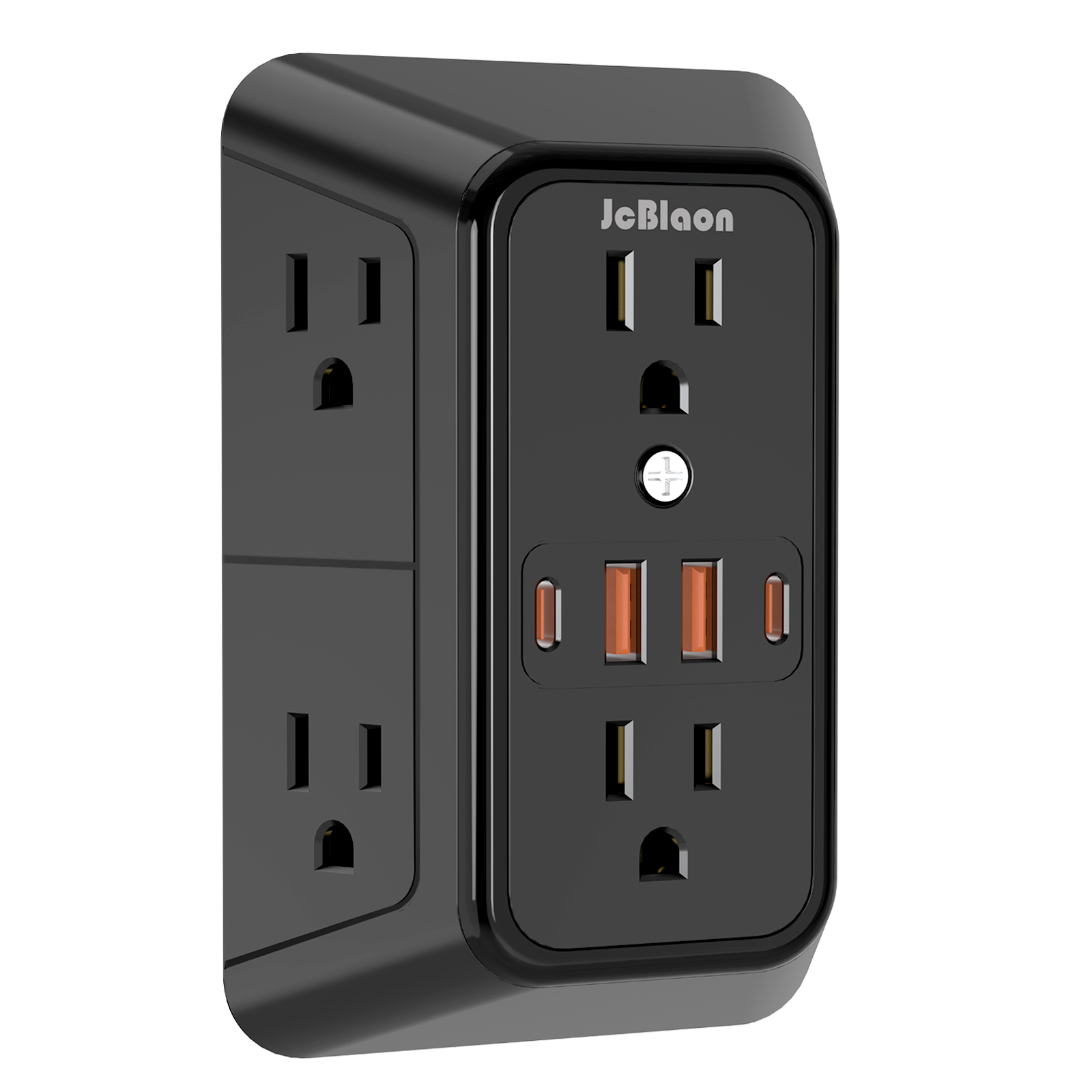 Commercial Kitchen Outlets - 10-in-1-Steckdosenleiste mit US-Stecker, Überspannungsschutz, 6 AC-Steckdosen,