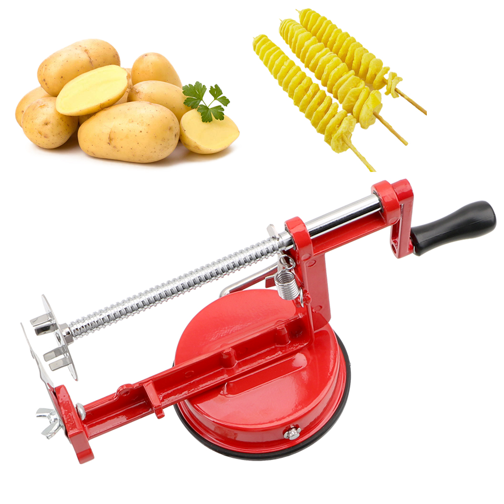 Commercial Potato Peeler - Manuelle Spirale Französisch Braten Cutter Kochen