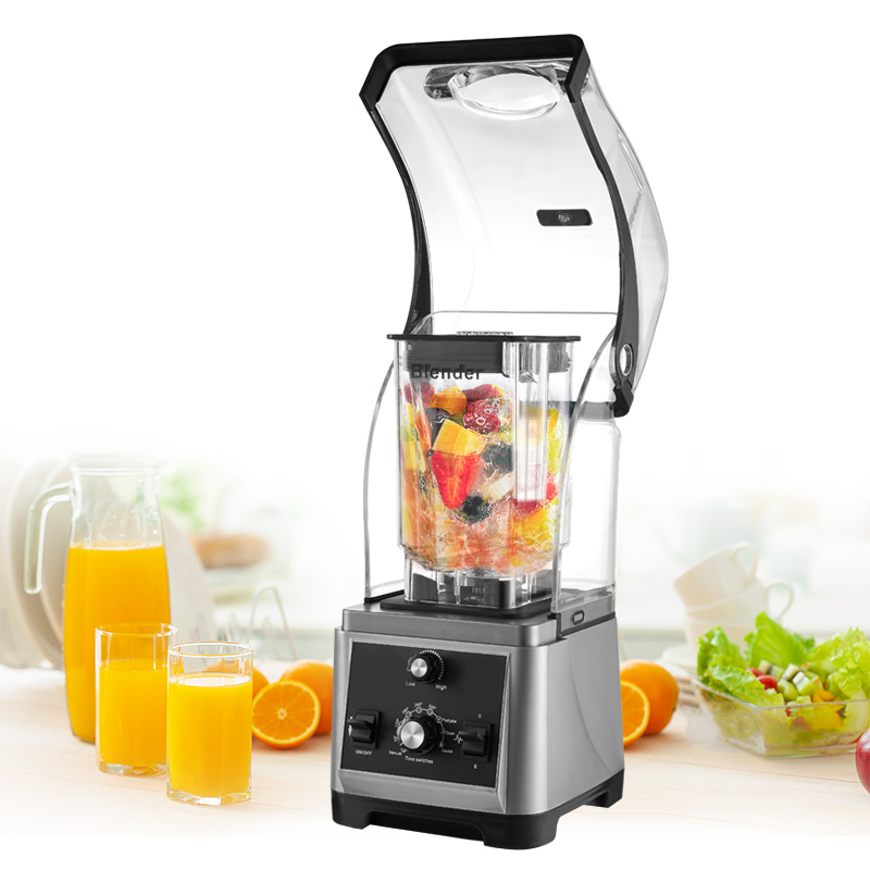 Commercial Blender Heavy Duty - Hochleistungs-1,8-Liter-Smoothie-Maschine, kommerzieller elektrischer Mixer für gefrorene