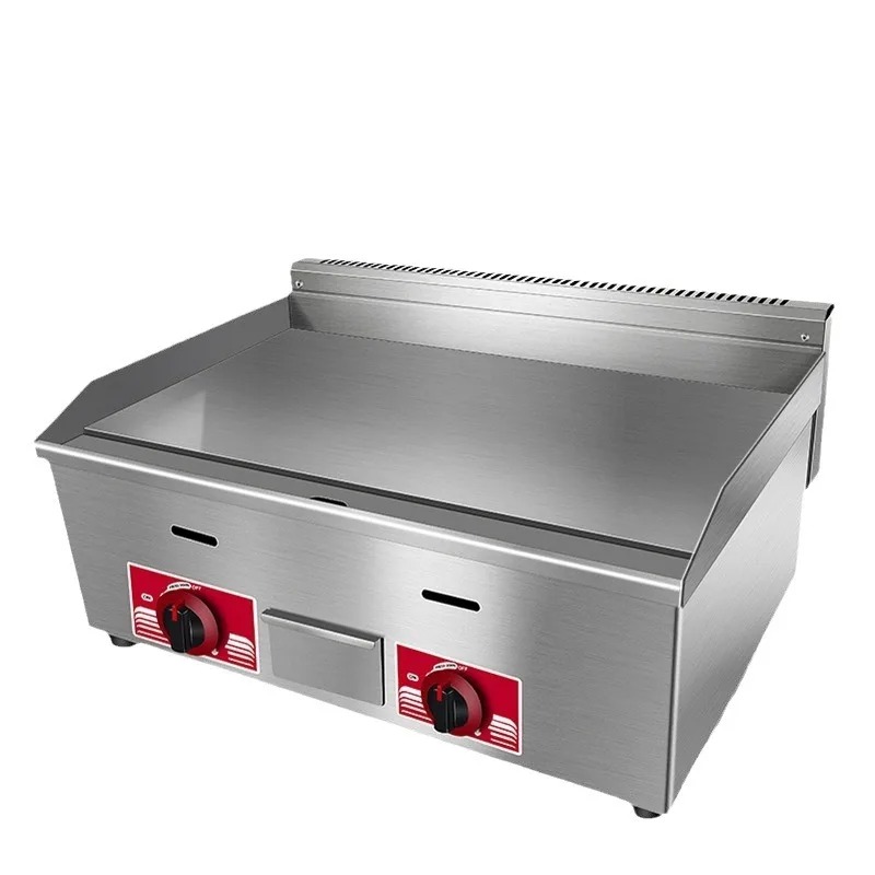 Commercial Kitchen Griddle - Fast Food Restaurant Küche Edelstahl Arbeitsplatte