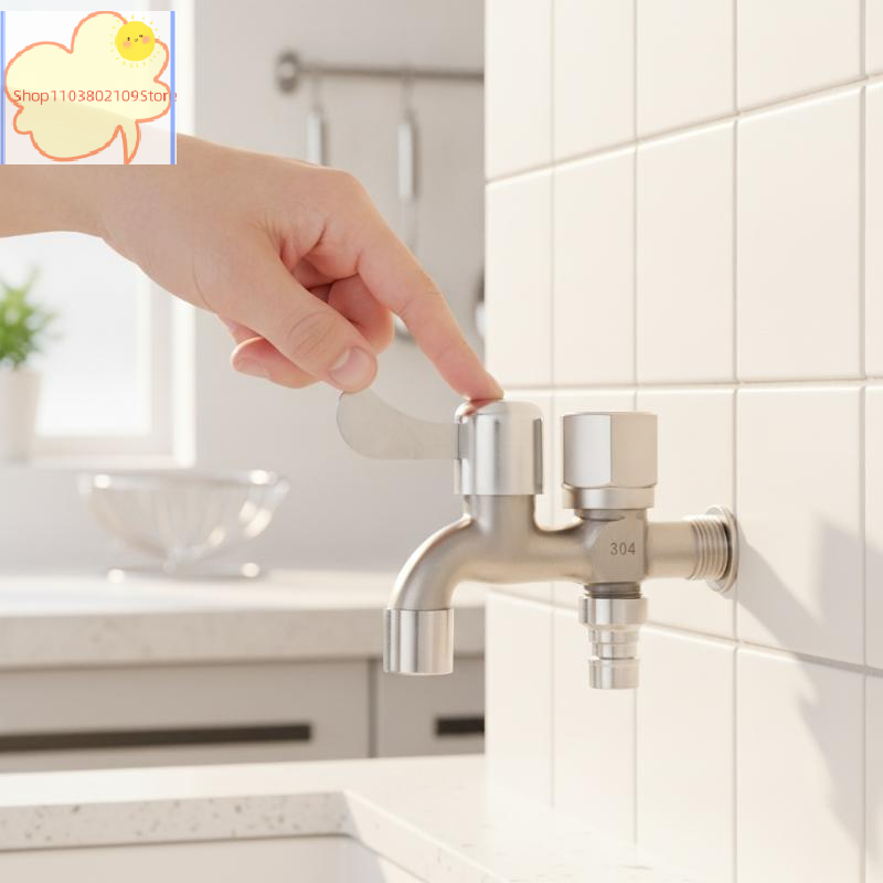 Commercial Kitchen Outlets - 【HT】Hochleistungs-Wasserhahn aus 304 Edelstahl mit Doppelauslass