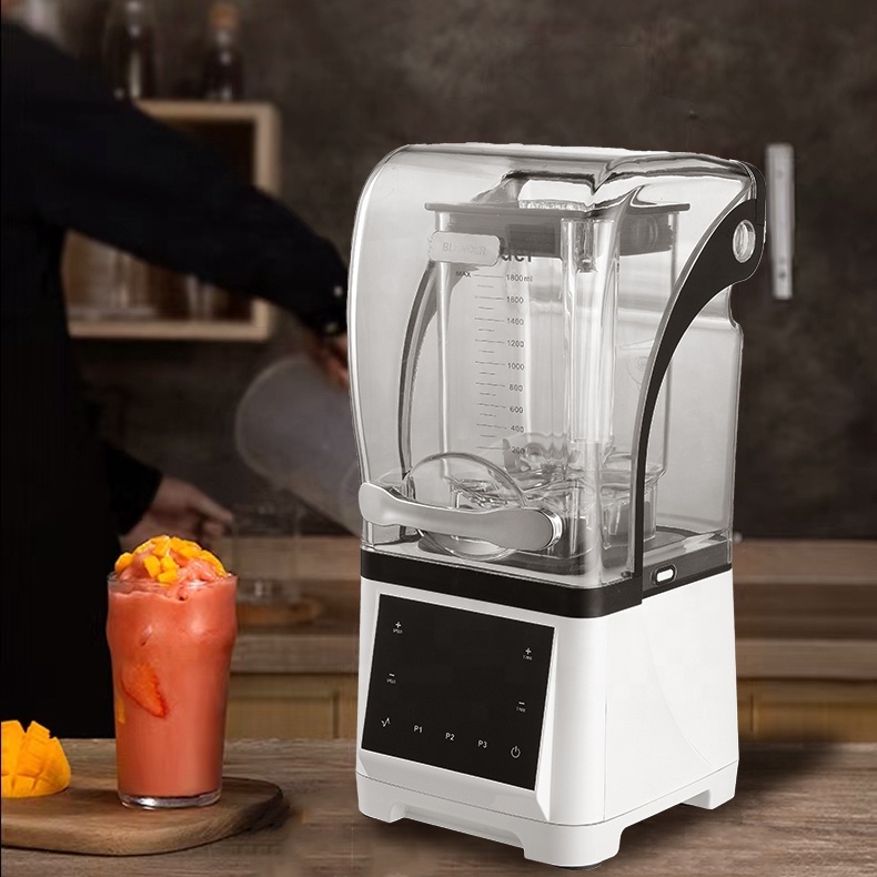Commercial Blender Heavy Duty - Professioneller Nutri Hochgeschwindigkeits-Frischsaftmixer, Hochleistungs-Smoothie-Mixer für den