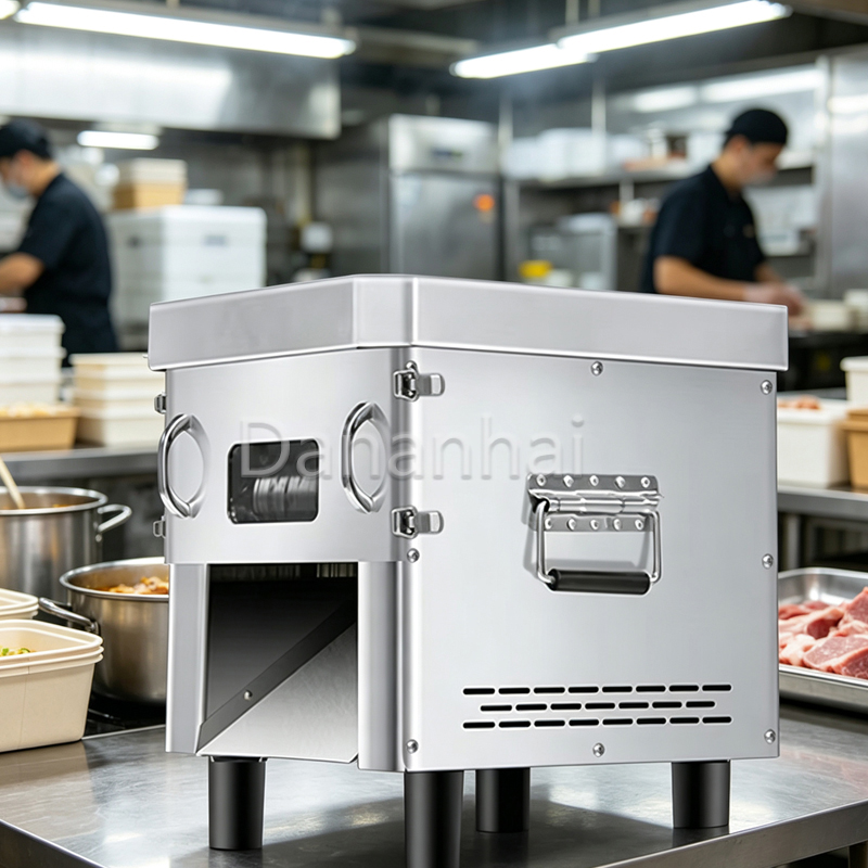 Commercial Kitchen Appliances - Kommerzieller Elektrischer Frischfleisch-Schneider Manuell Betriebener Ausziehbarer