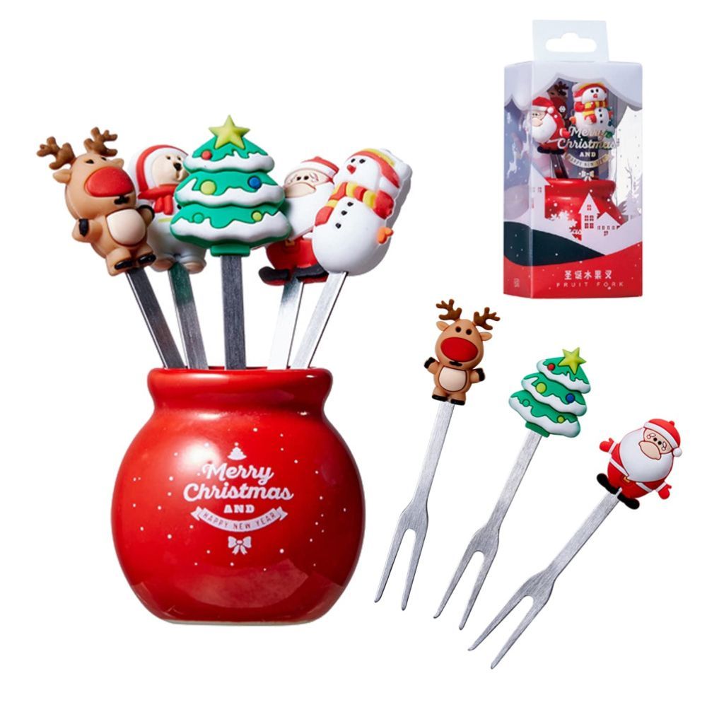 Commercial Kitchen Knife Holder - 1 Set Weihnachten Baum Edelstahl Dessert