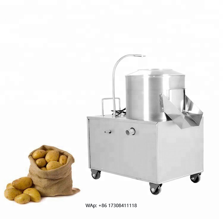 Commercial Potato Peeler - Gewerbliche Lebensmittelverarbeitungsgeräte Automatische elektrische Kartoffelschäler Schäler