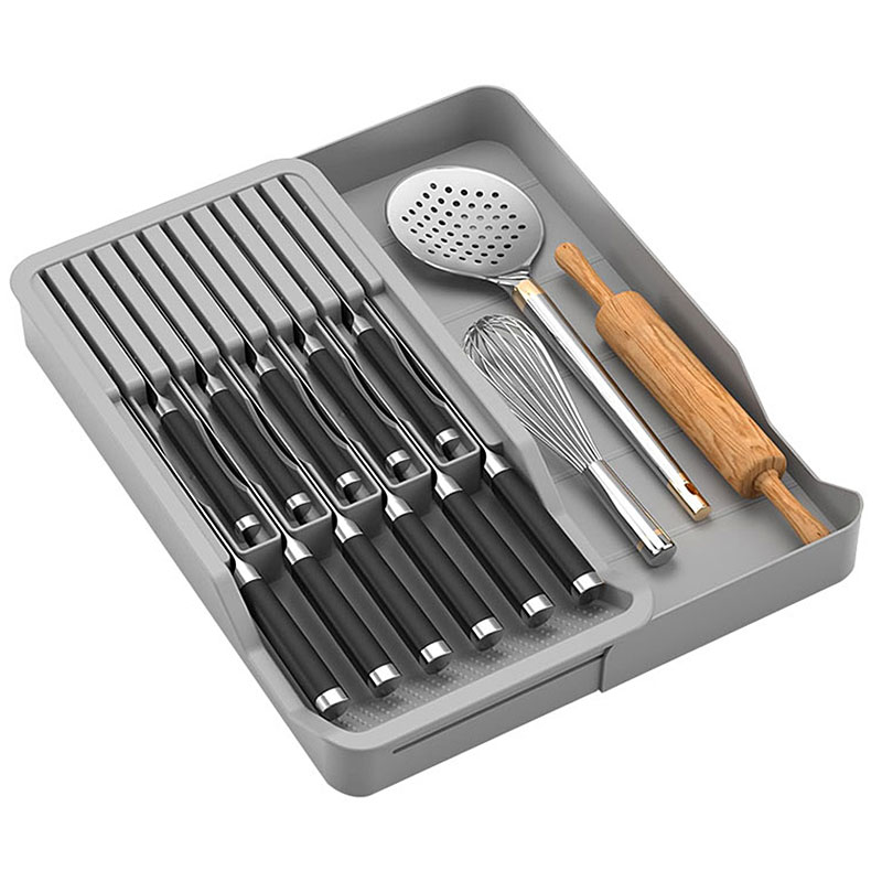Commercial Kitchen Knife Holder - Messer block halter mit erweiterbarem Organizer-Aufbewahrung