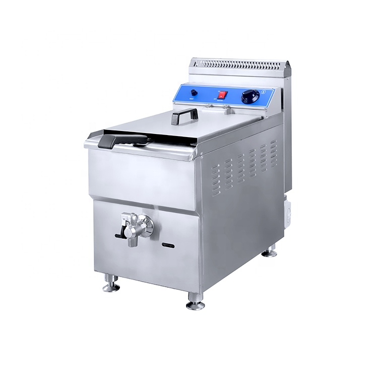 Commercial Kitchen Outlets - Gewerbliche Fritteuse mit Rauchabzug, Frittierkorb, anpassbaren