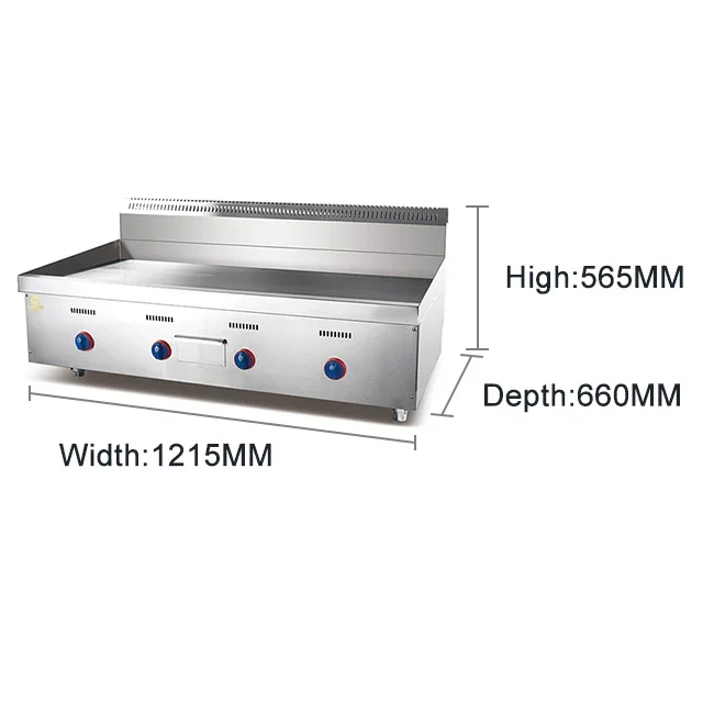 Gas-Flachgrill, kommerzielle R – Commercial Kitchen Griddle Bewertung und Preis