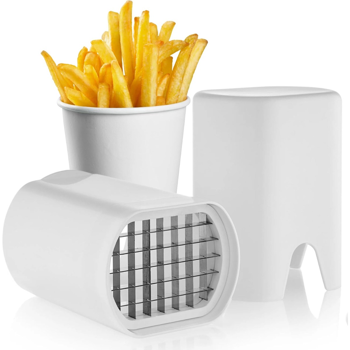 Weißes Pommes-Frites-Schneidwe – Commercial Potato Peeler Bewertung und Preis