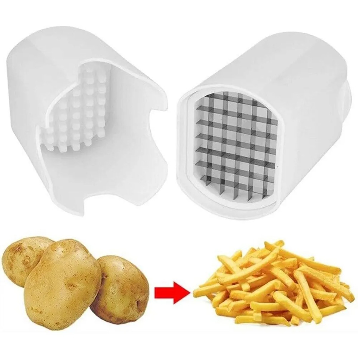 Weißes Pommes-Frites-Schneidwe – Commercial Potato Peeler Bewertung und Preis