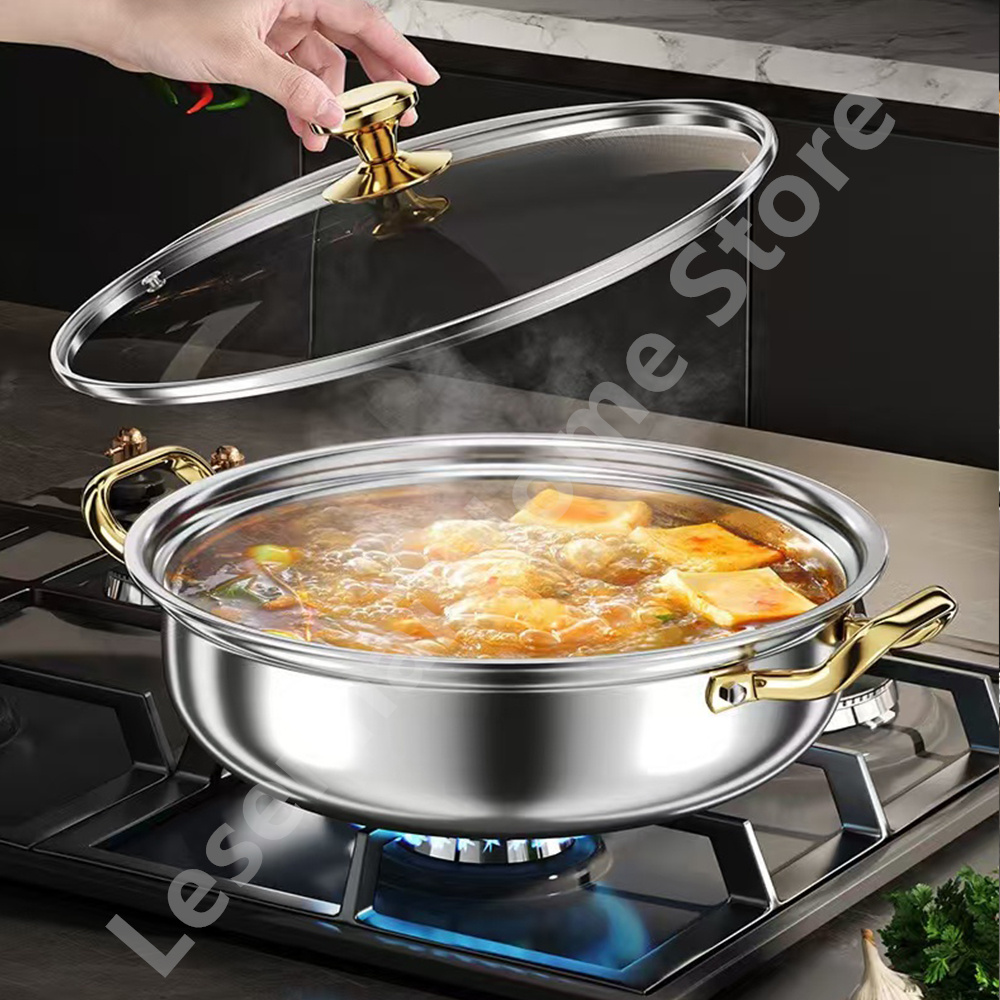 30cm Edelstahl Suppentopf Wok  – Soup Kettle Warmer Bewertung und Preis