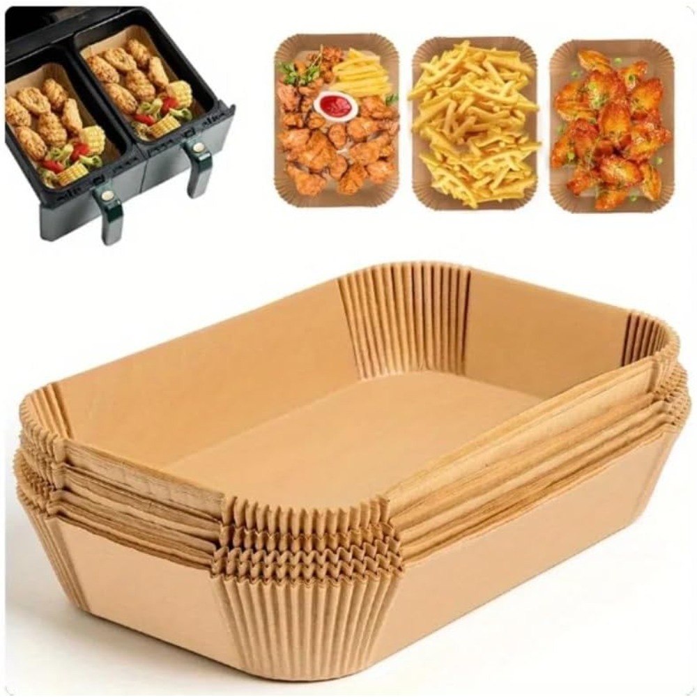 50/100 Stück Einweg-Heißluftfr – Commercial Kitchen Pots And Pans Bewertung und Preis