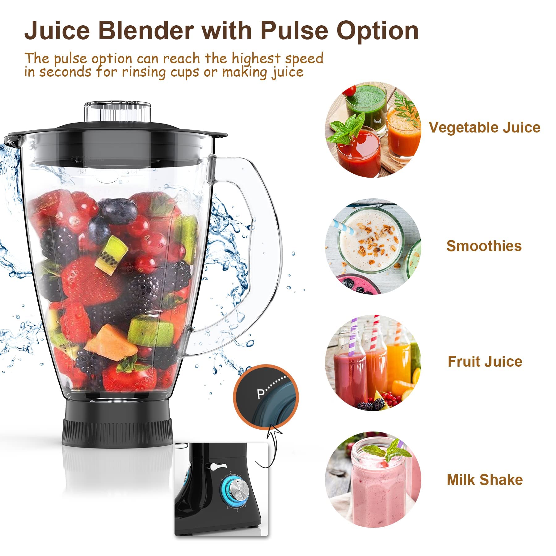 Standmixer, Frischsaft, Automa – Commercial Blender Heavy Duty Bewertung und Preis