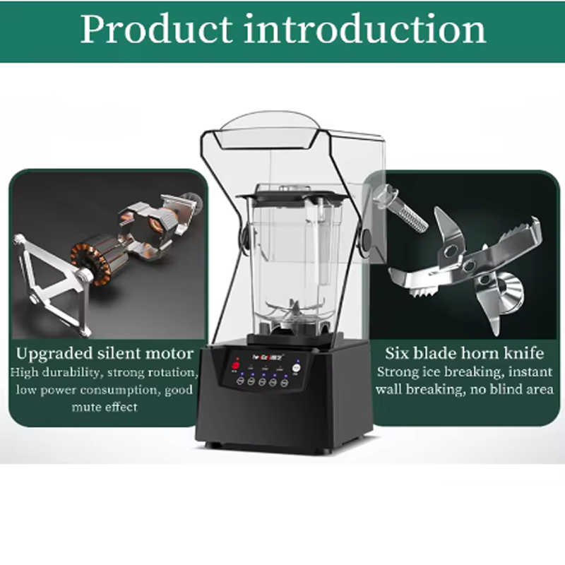 Milchtee-Zubehör und -Ausrüstu – Commercial Blender Heavy Duty Bewertung und Preis