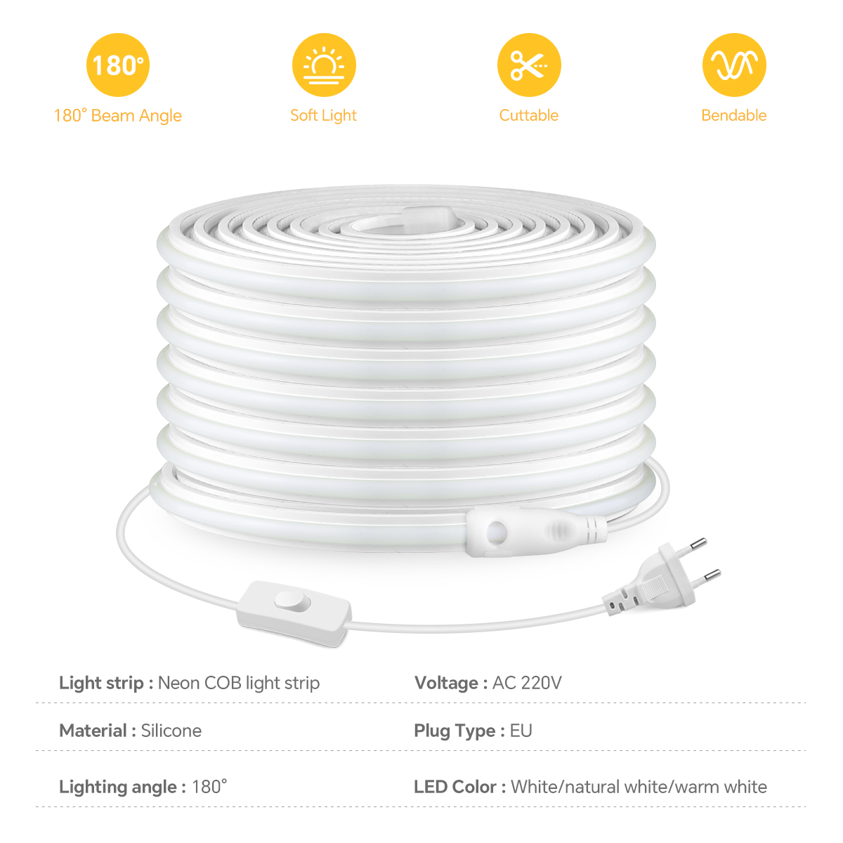 220V COB Led Streifen Hohe Dic – Commercial Kitchen Lighting Bewertung und Preis