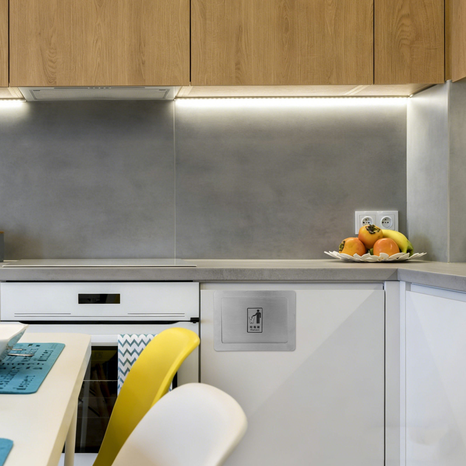 Einbau-Müllschachtdeckel aus E – Commercial Kitchen Wall Covering Bewertung und Preis