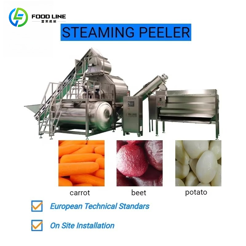 Anpassbare Hochleistungs-Dampf – Commercial Potato Peeler Bewertung und Preis