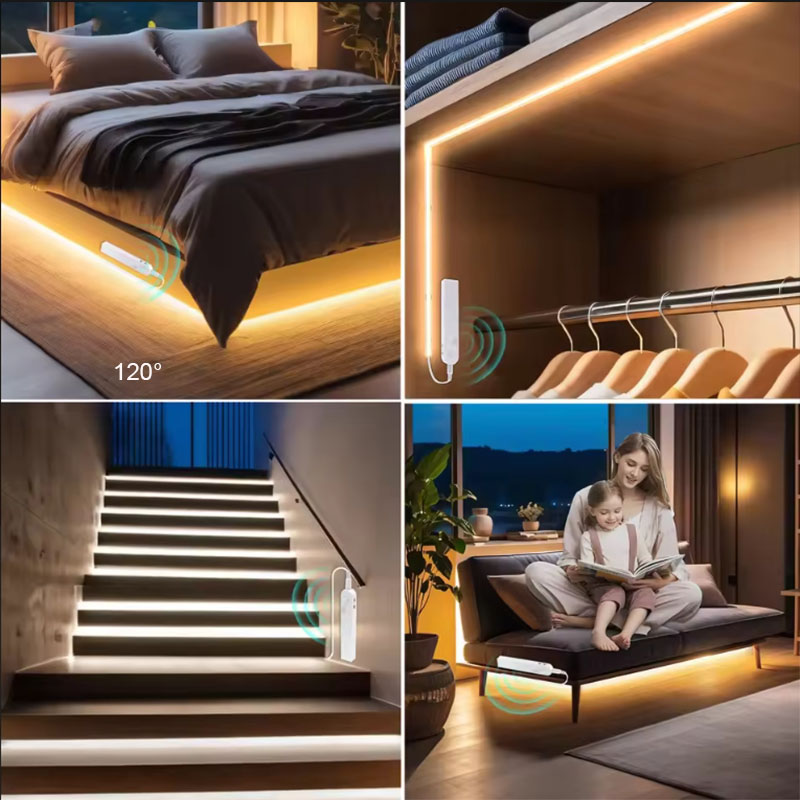 1–5 m LED-Lichtband mit PIR-Be – Commercial Kitchen Lighting Bewertung und Preis