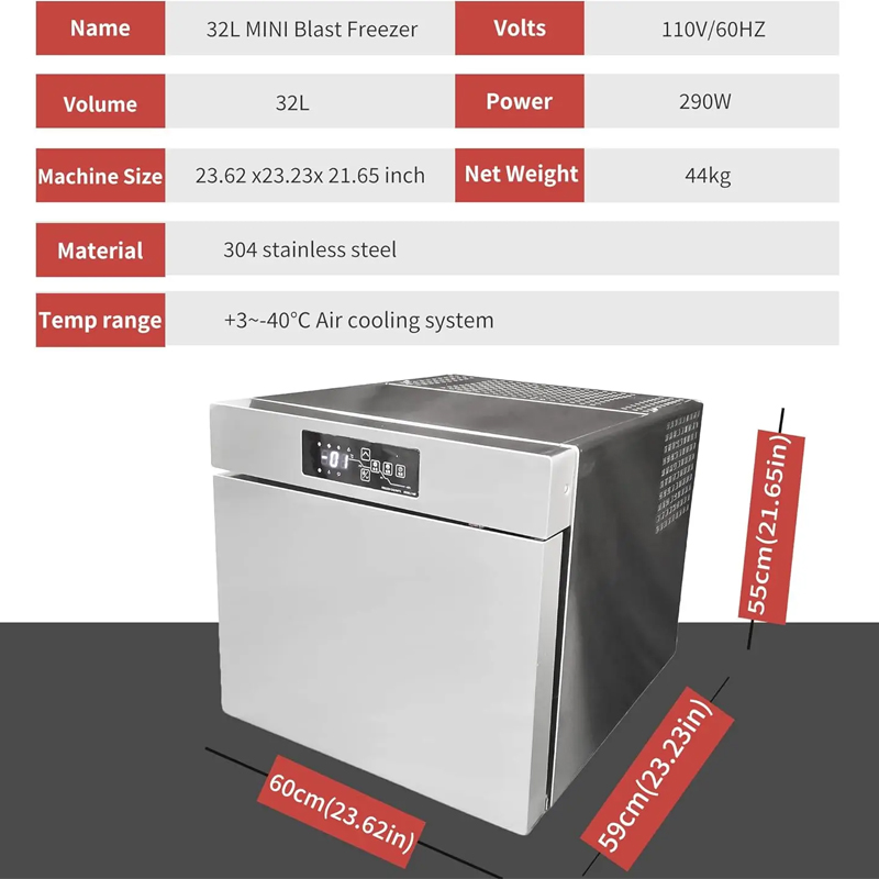 Schnellgefrierschrank für Meer – Commercial Chest Freezer Bewertung und Preis