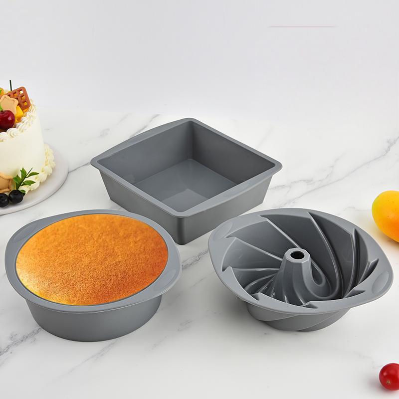 Quadratische 4-teilige Silikon – Commercial Kitchen Pots And Pans Bewertung und Preis