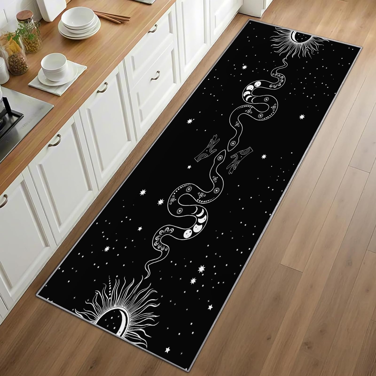 Gotischer Schlangenläufer-Tepp – Commercial Kitchen Background Bewertung und Preis