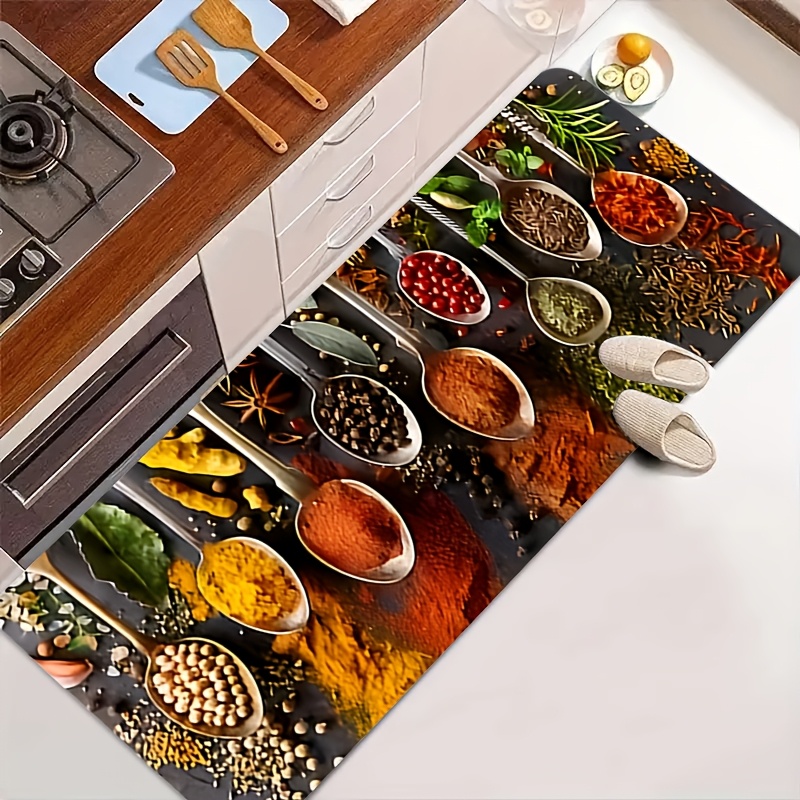 Bunte Küchenmatte mit Aufdruck – Commercial Kitchen Background Bewertung und Preis