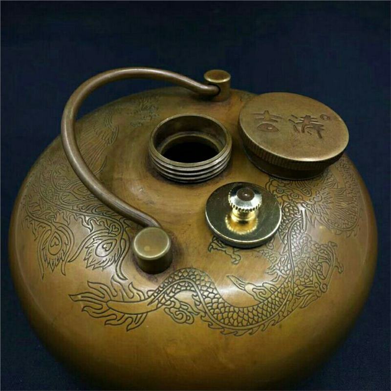 Drachen- und Phönix-Messing-Ha – Soup Kettle Warmer Bewertung und Preis