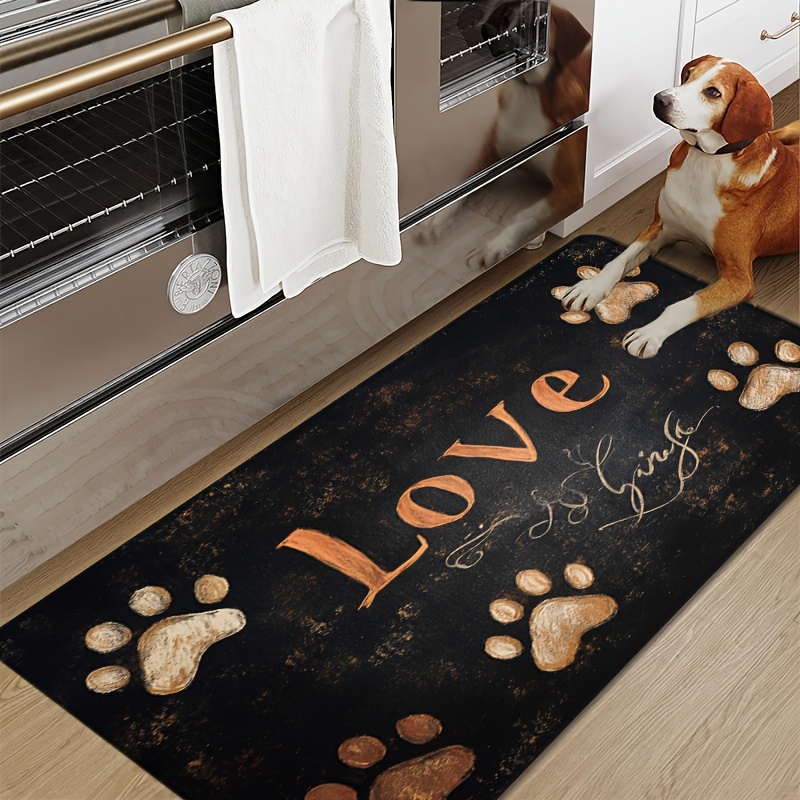 Küchenteppich mit Katzen- und  – Commercial Kitchen Background Bewertung und Preis