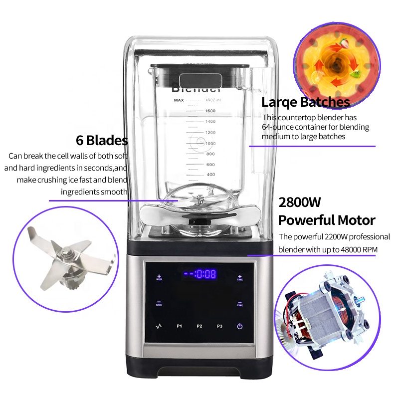 Professioneller Nutri Hochgesc – Commercial Blender Heavy Duty Bewertung und Preis
