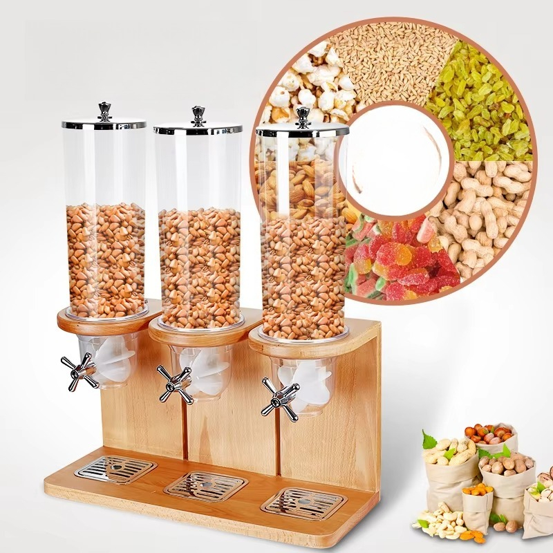 Müslispender aus massivem Holz – Commercial Kitchen Outlets Bewertung und Preis
