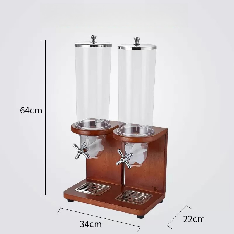 Müslispender aus massivem Holz – Commercial Kitchen Outlets Bewertung und Preis