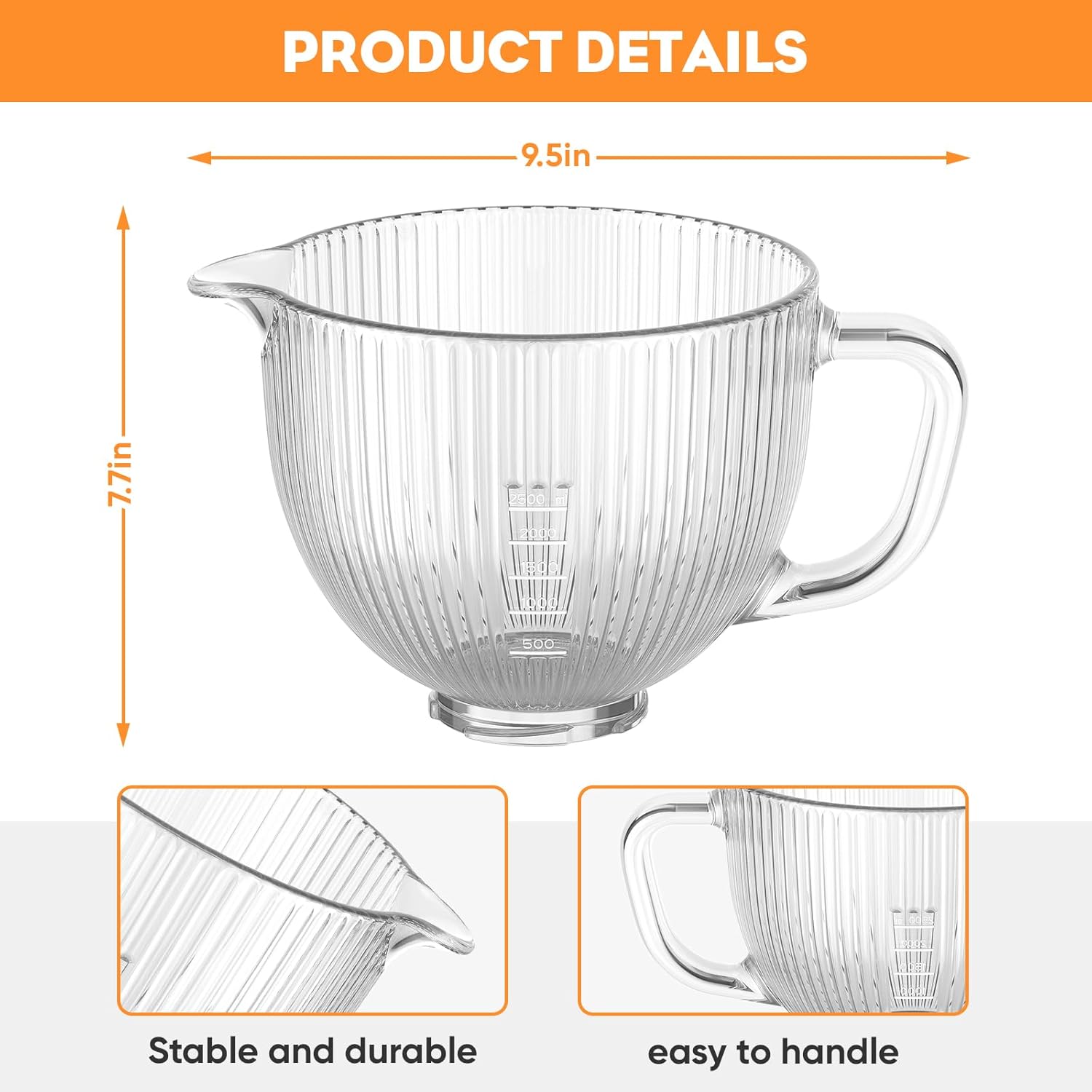 GVODE Glasschüssel für Kitchen – Commercial Kitchen Juicer Bewertung und Preis