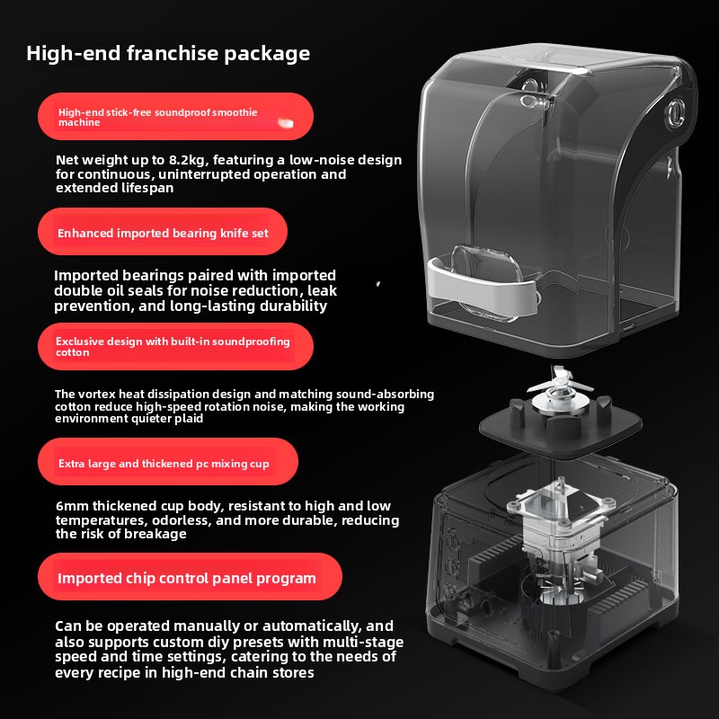 Hochleistungs-Slush-Maschine & – Commercial Blender Heavy Duty Bewertung und Preis