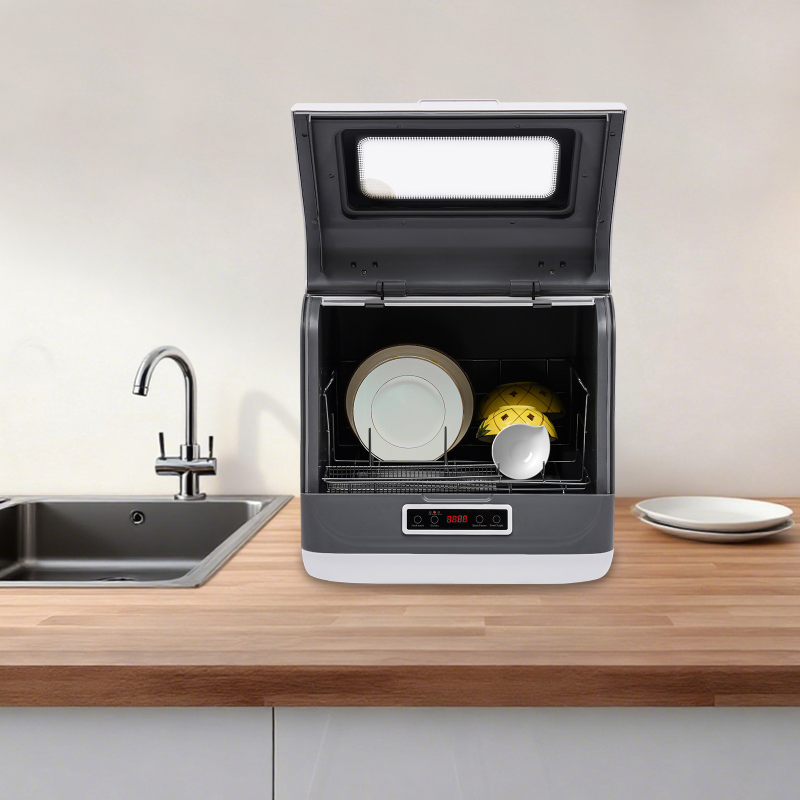 Tischgeschirrspüler + 800W Nen – Commercial Kitchen Griddle Bewertung und Preis
