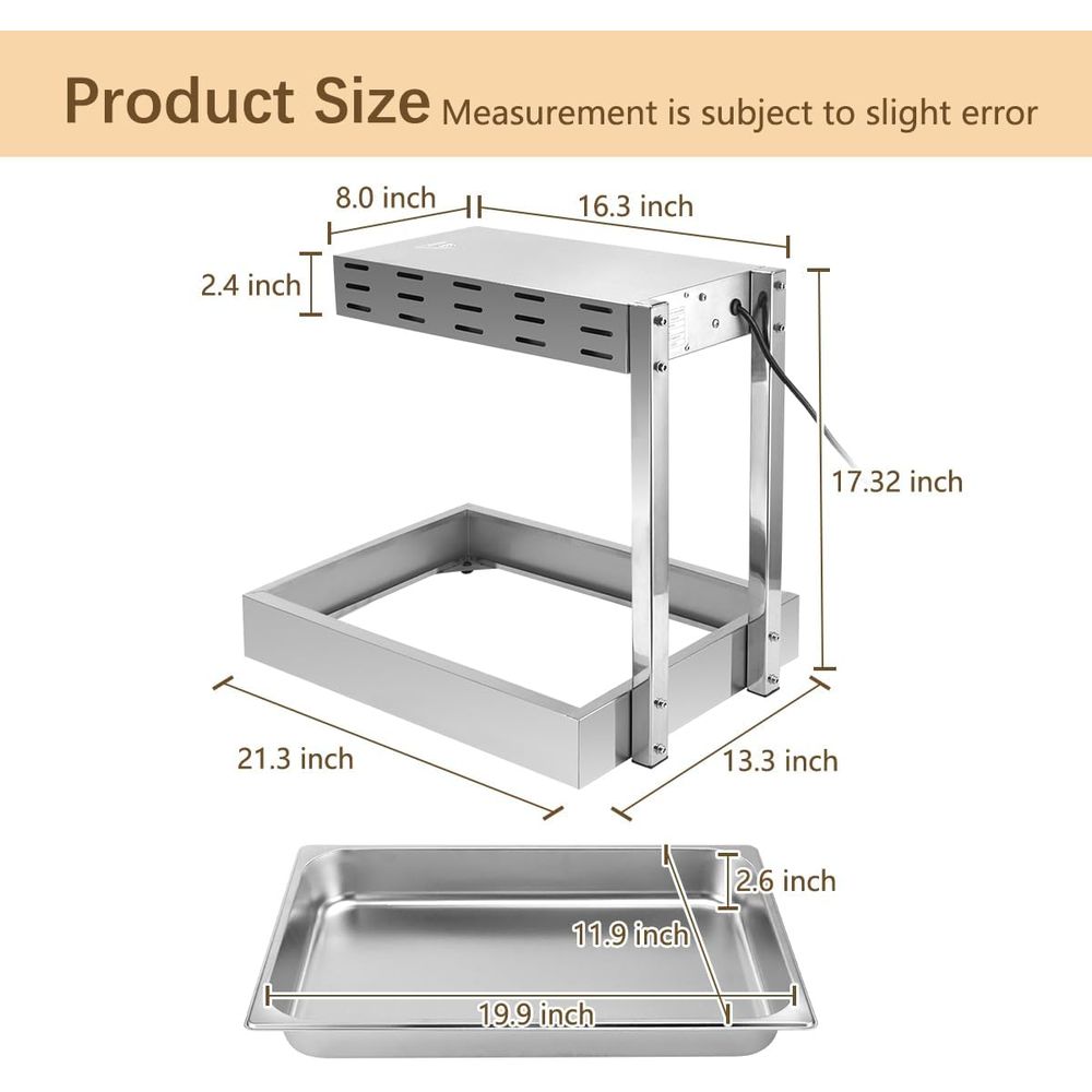Pommes-Frites-Wärmer, kommerzi – Commercial Kitchen Lighting Bewertung und Preis