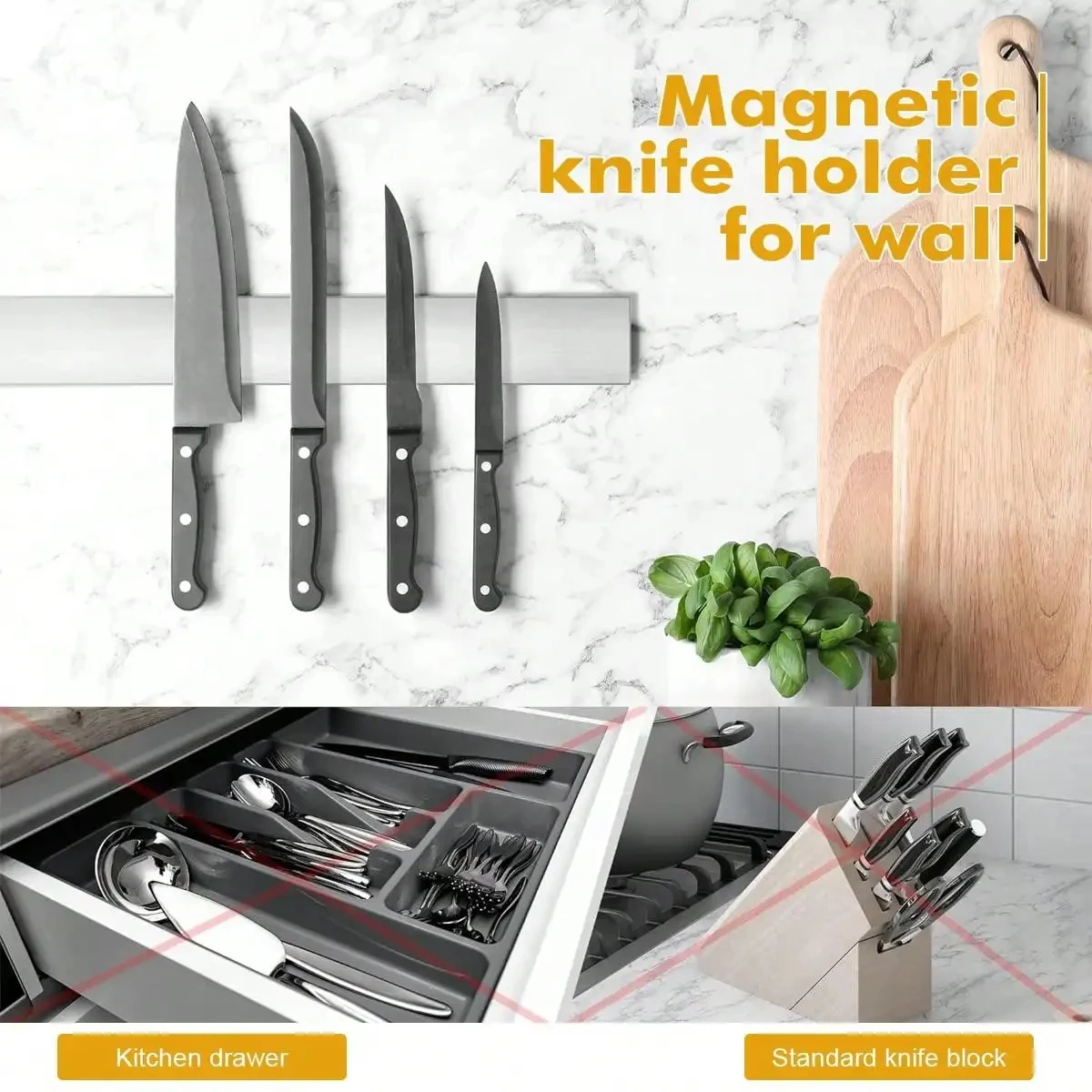 Leeseph Magnetischer Messerhal – Commercial Kitchen Knife Holder Bewertung und Preis