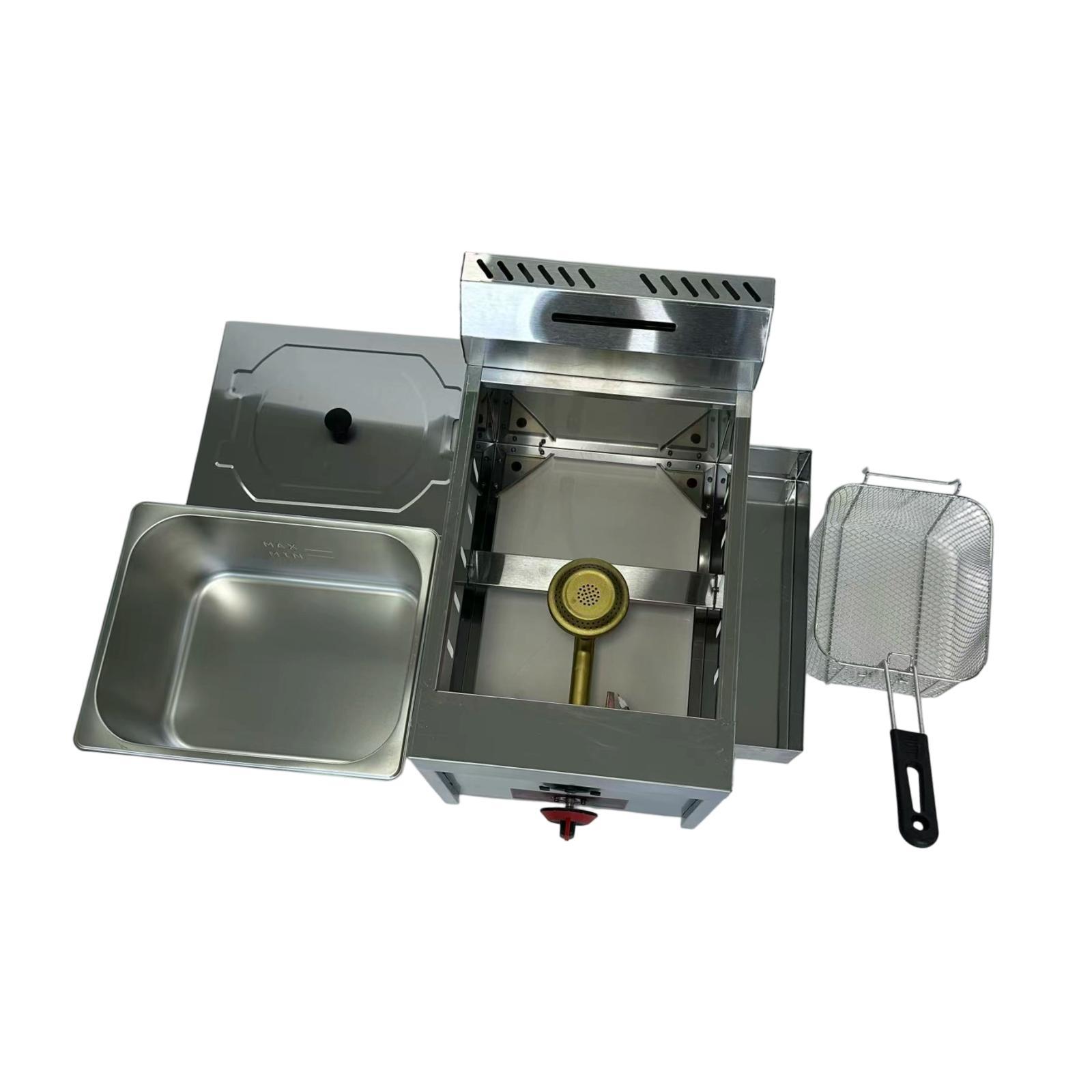 Gewerbliche Gasfritteuse, robu – Commercial Kitchen Appliances Bewertung und Preis