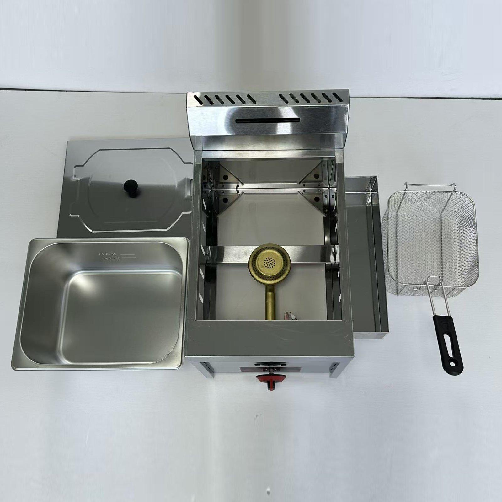 Gewerbliche Gasfritteuse, robu – Commercial Kitchen Appliances Bewertung und Preis