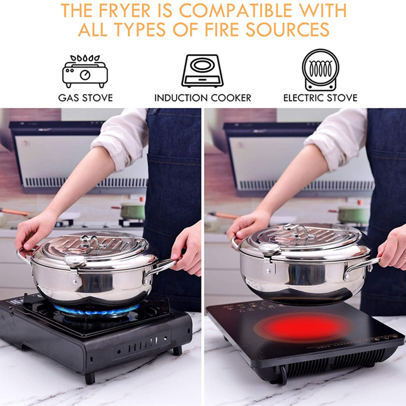 Japanischer Frittiertopf mit T – Commercial Kitchen Appliances Bewertung und Preis