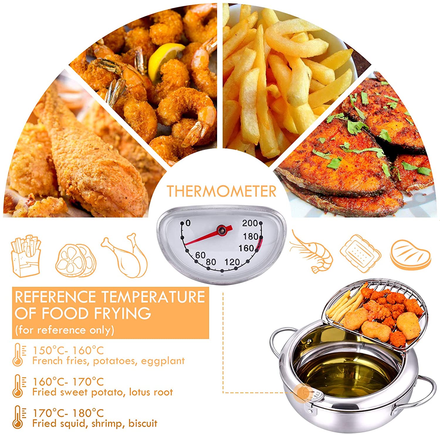 LMETJMA Japanischen Frittieren – Commercial Kitchen Appliances Bewertung und Preis