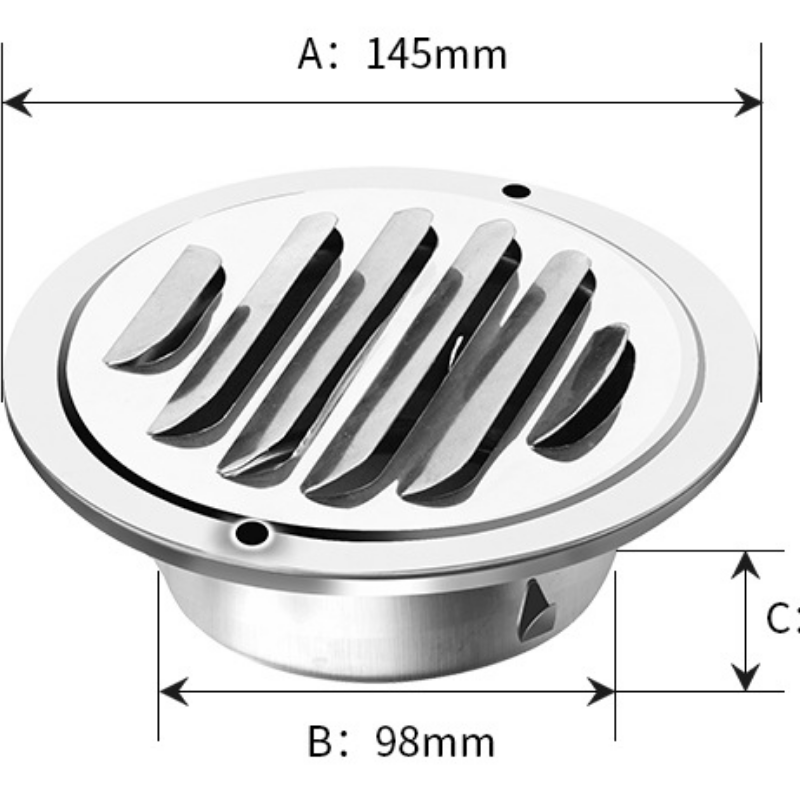 1 Stück Edelstahl-Dunstabzugsh – Commercial Kitchen Hood Bewertung und Preis